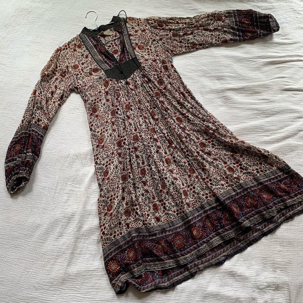 Indian Cotton Vintage Dress